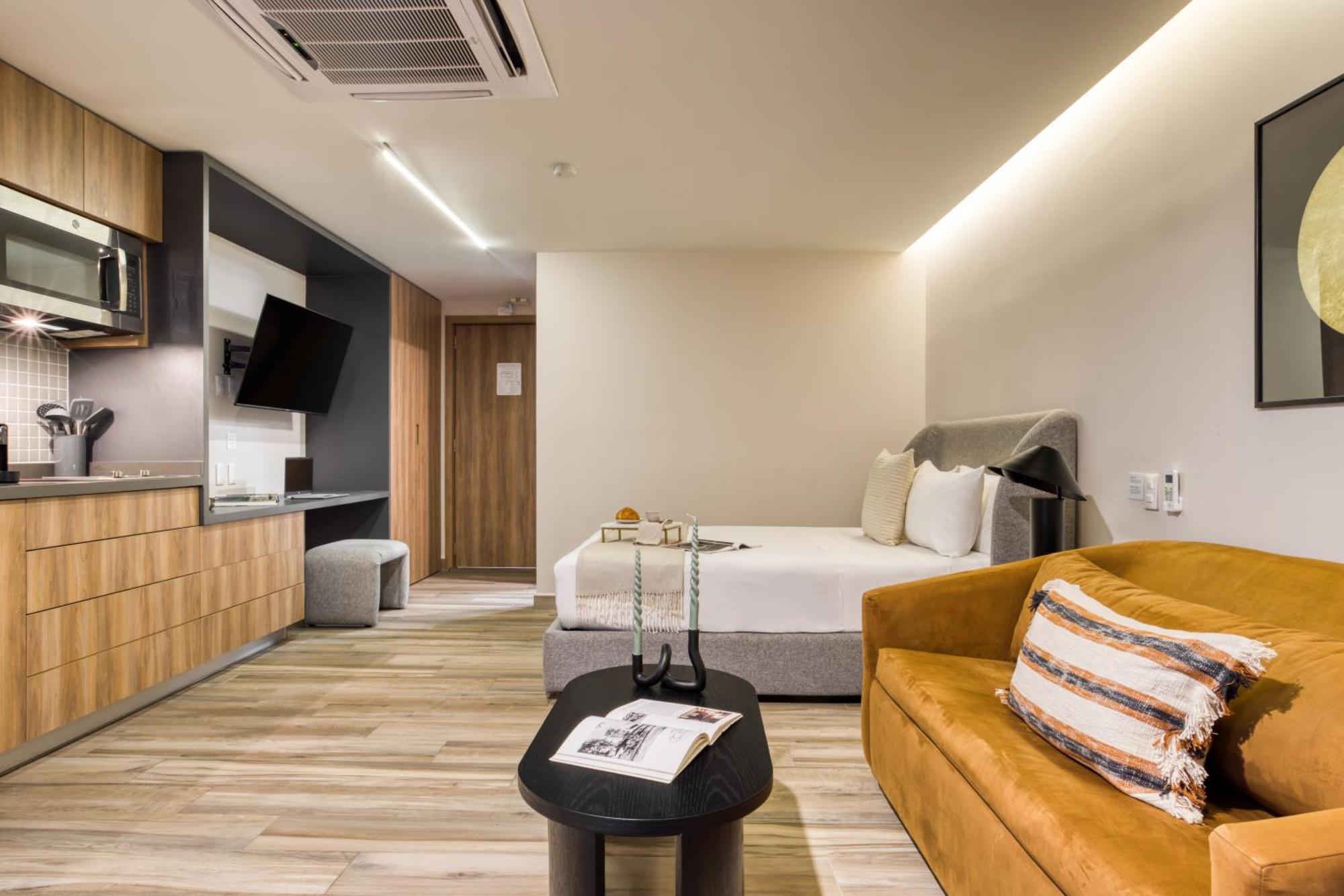 Uliv Cibeles Aparthotel เม็กซิโกซิตี้ ห้อง รูปภาพ