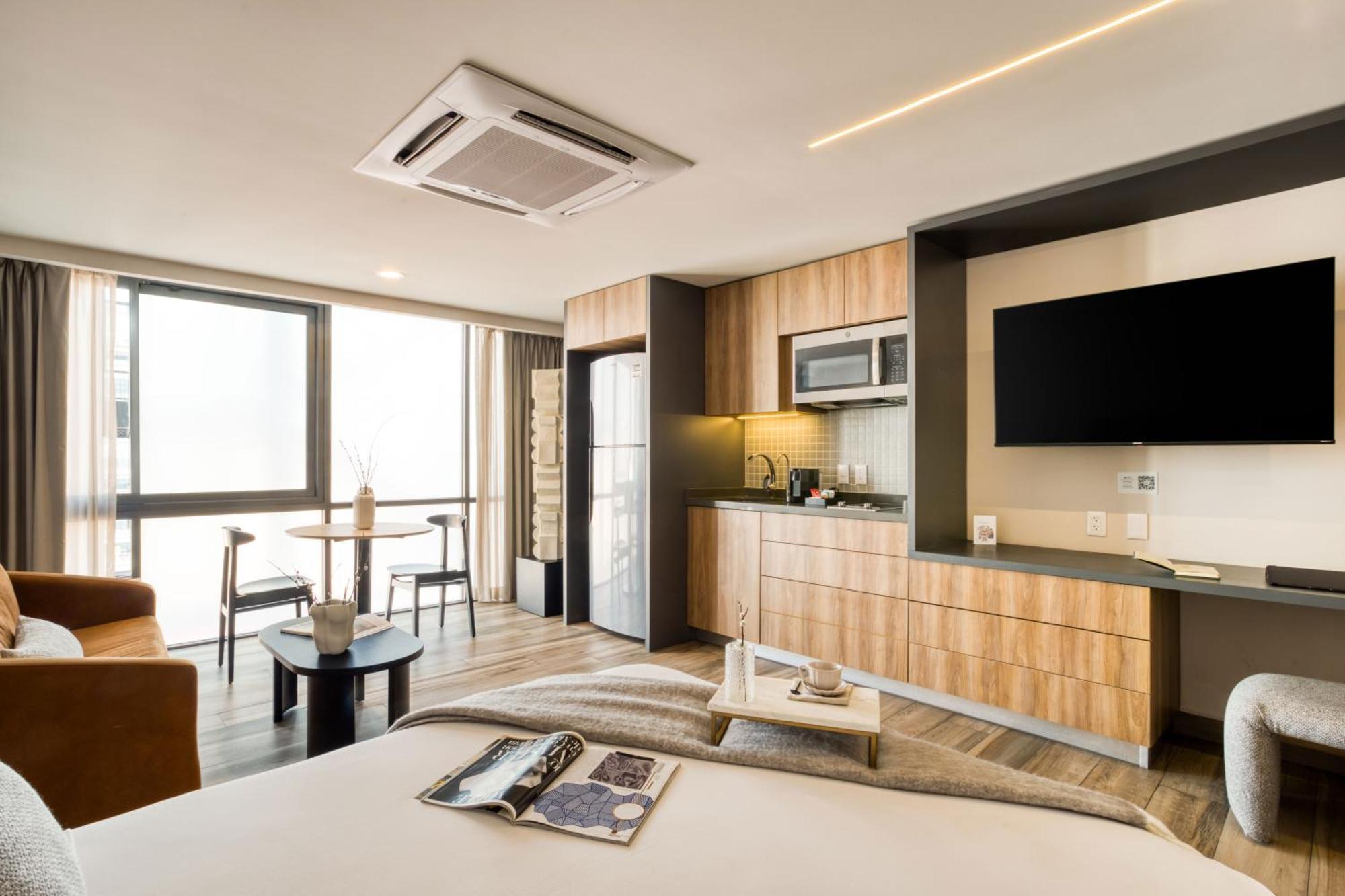 Uliv Cibeles Aparthotel เม็กซิโกซิตี้ ห้อง รูปภาพ